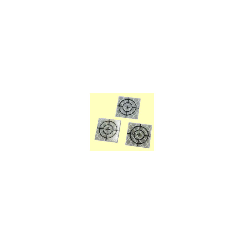 TAR-100-1 Confezione da 5 target riflettenti 100x100 mm