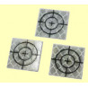 TAR-100-1 Confezione da 5 target riflettenti 100x100 mm